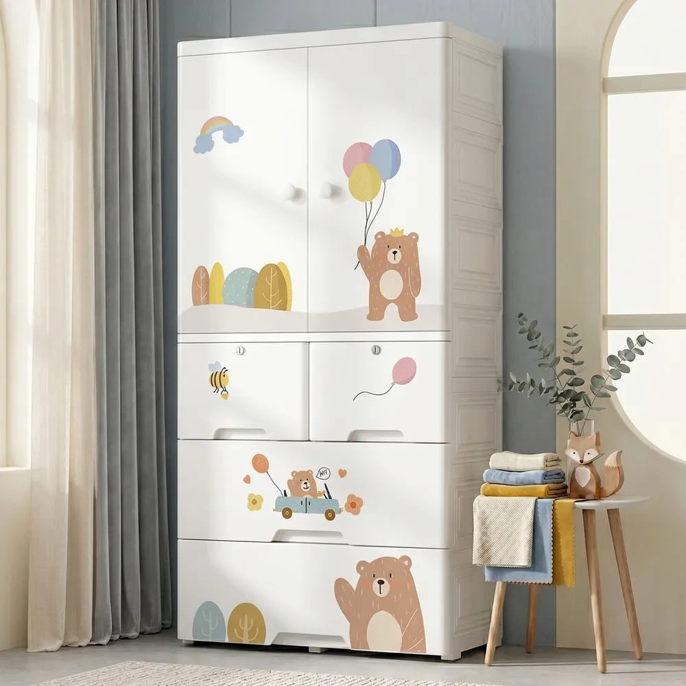 6524-B baby and kids wardrobe
