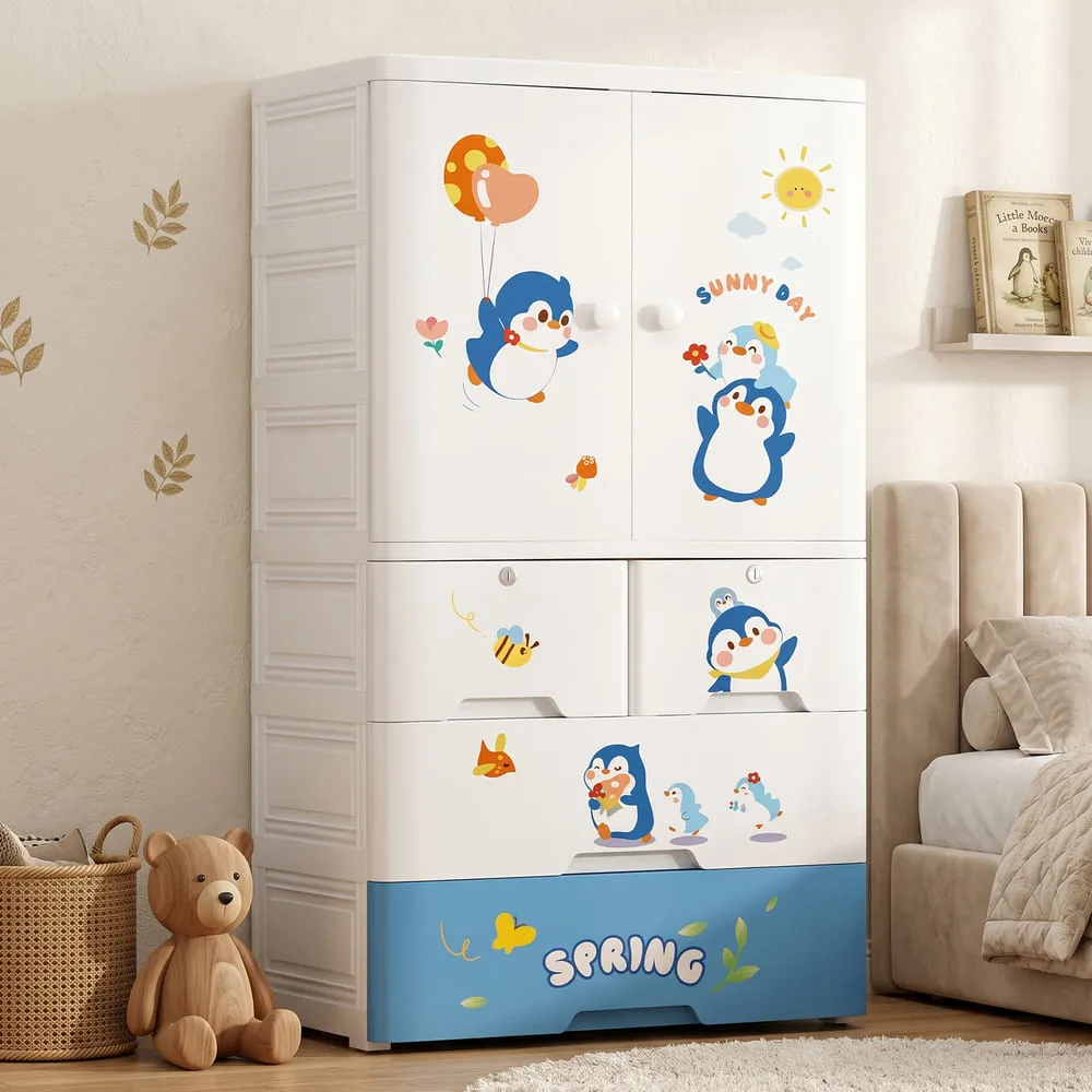 7024-A baby and kids wardrobe