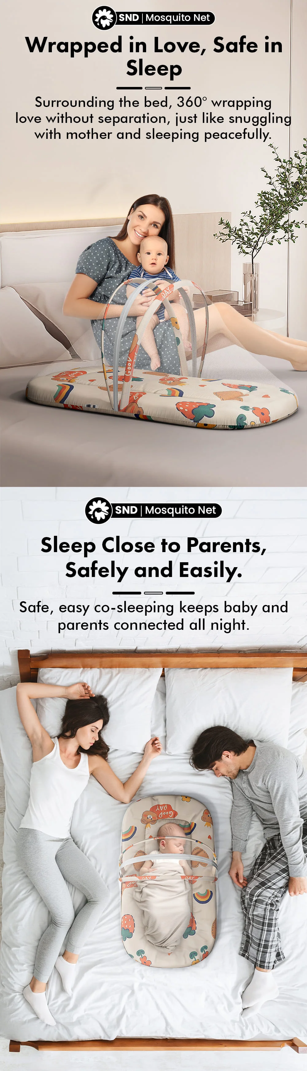 Bed Set with Mosquito Net