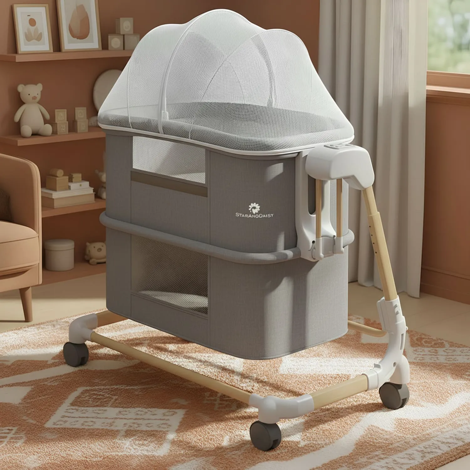 Deluxe 4 in 1 Electric Cradle