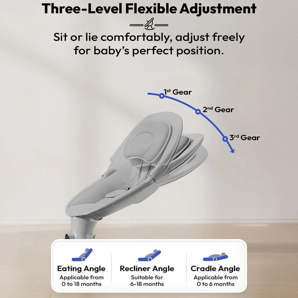 Grey Rocker Multi-function Swing