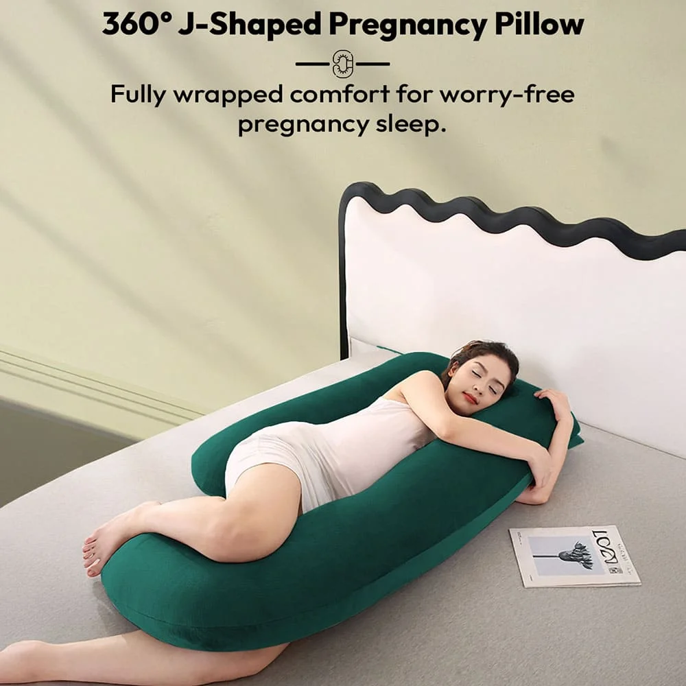 Pregnancy Pillow J Shape