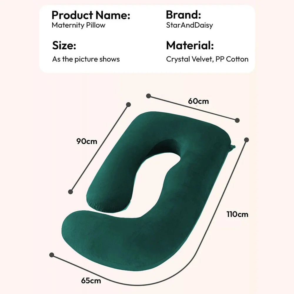 Pregnancy Pillow J Shape