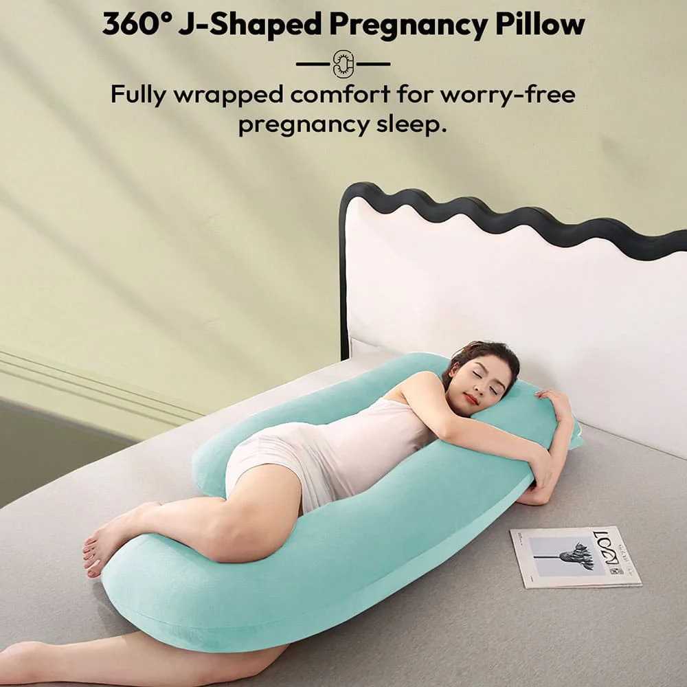 Pregnancy Pillow J Shape