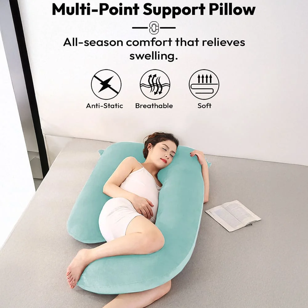 Pregnancy Pillow J Shape