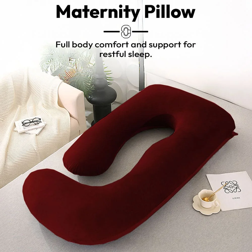 Pregnancy Pillow J Shape