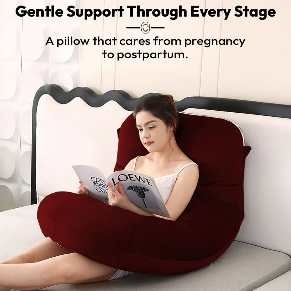 Pregnancy Pillow J Shape