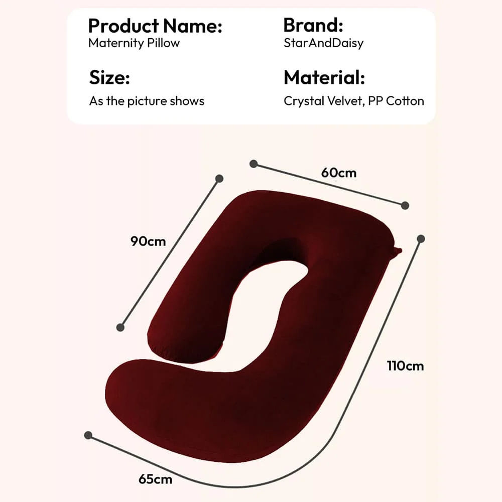 Pregnancy Pillow J Shape