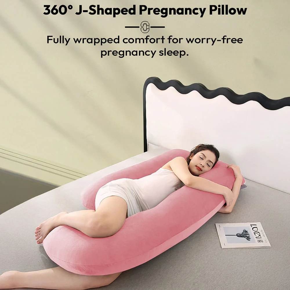 Pregnancy Pillow J Shape