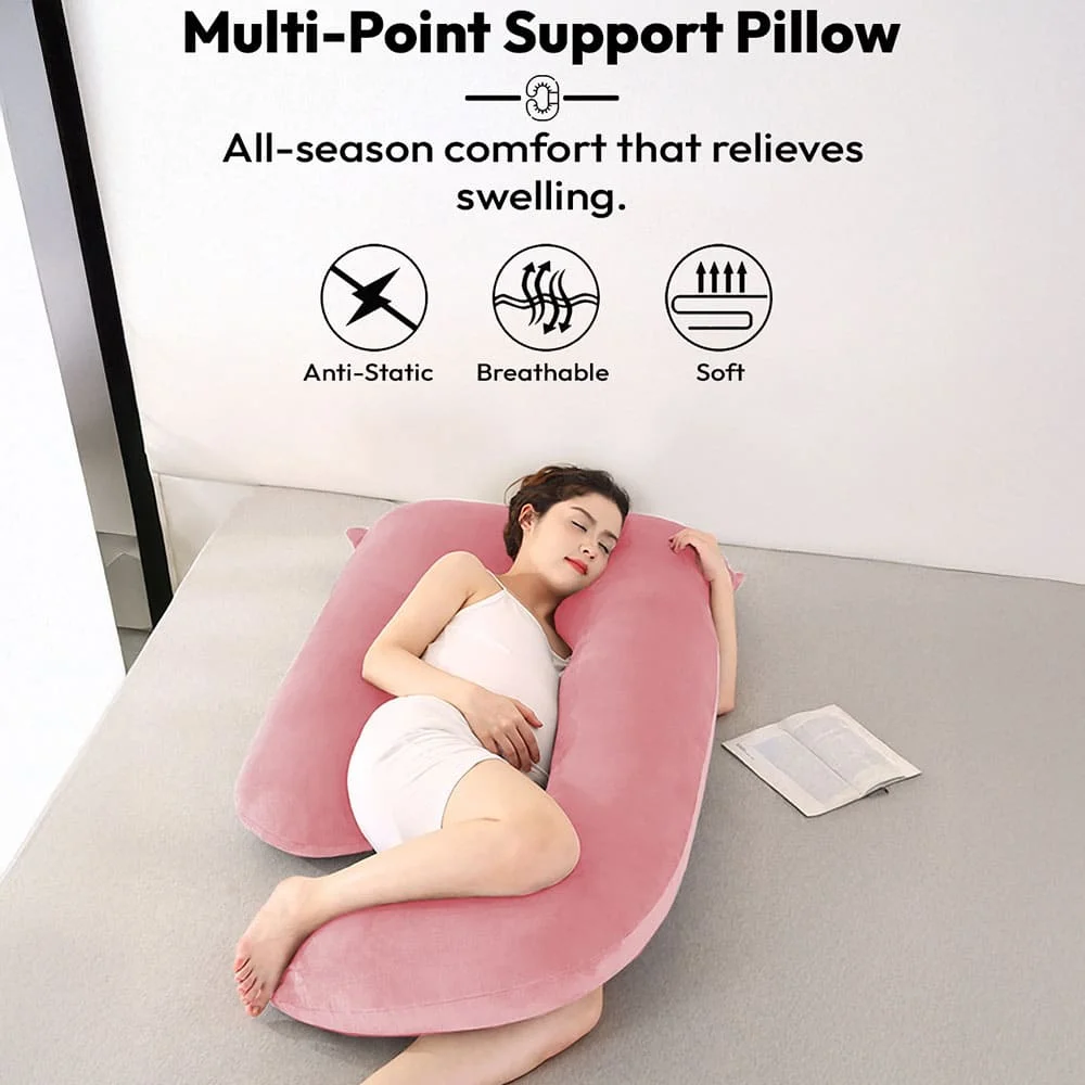 Pregnancy Pillow J Shape
