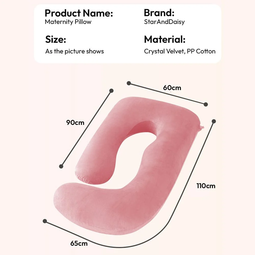 Pregnancy Pillow J Shape