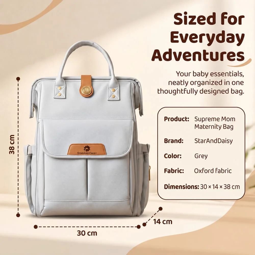 Supreme Maternity Bag