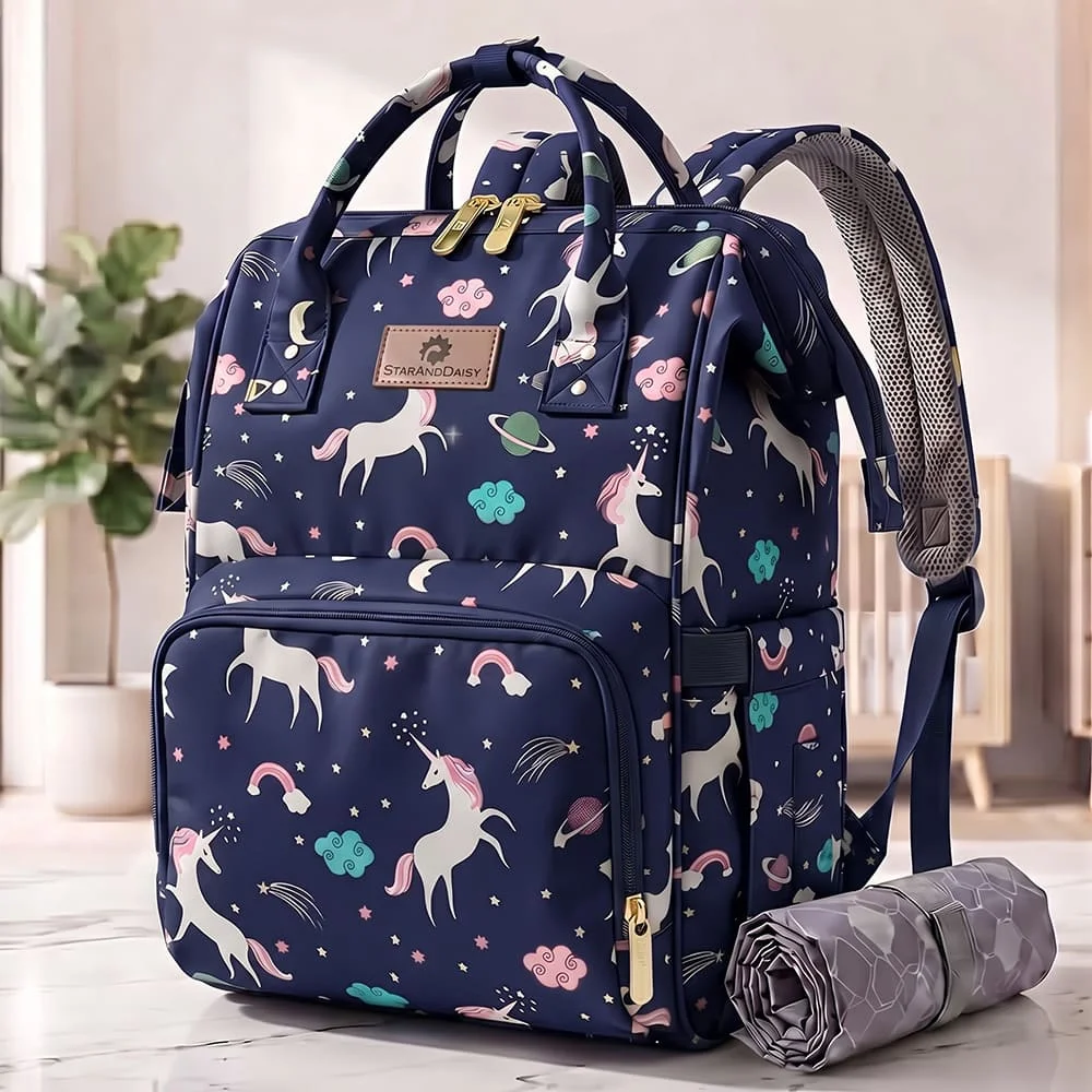 Unicorn diaper bag