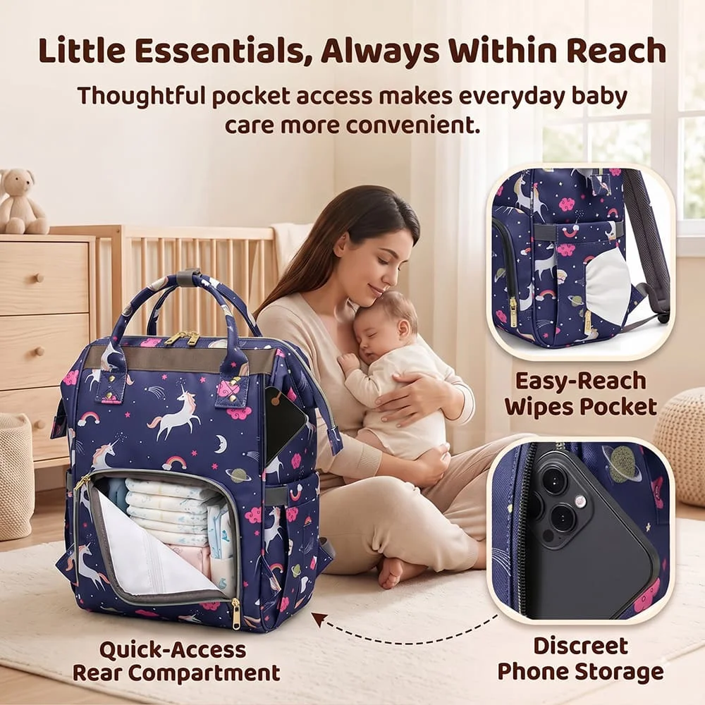 Unicorn diaper bag