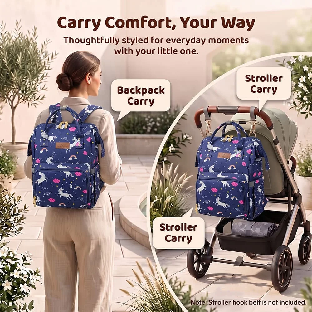 Unicorn diaper bag