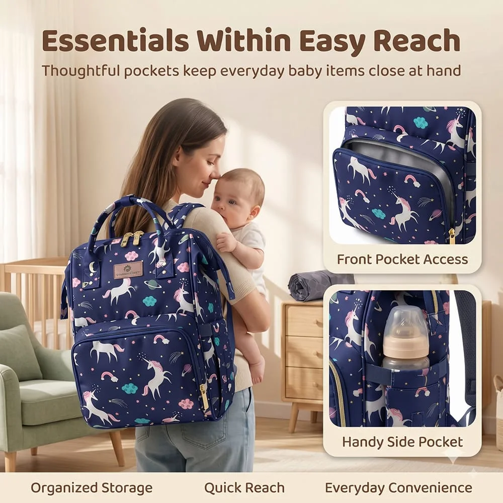 Unicorn diaper bag
