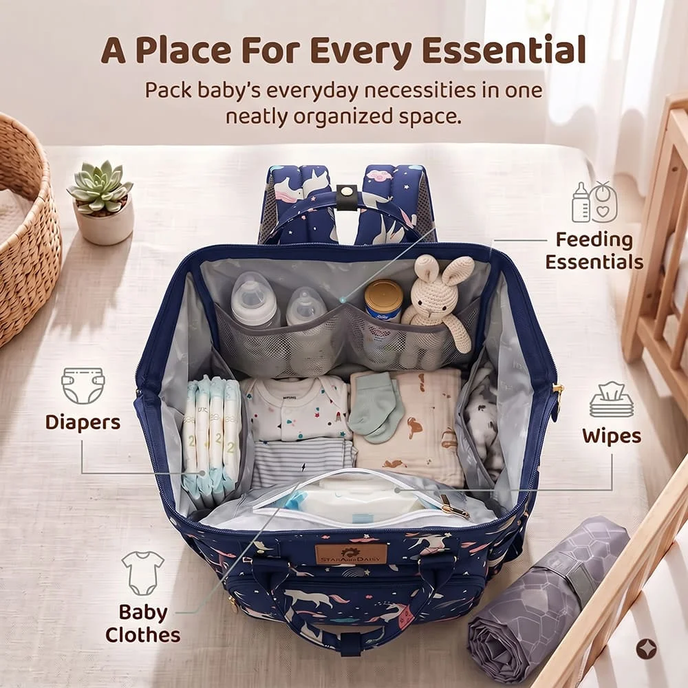 Unicorn diaper bag