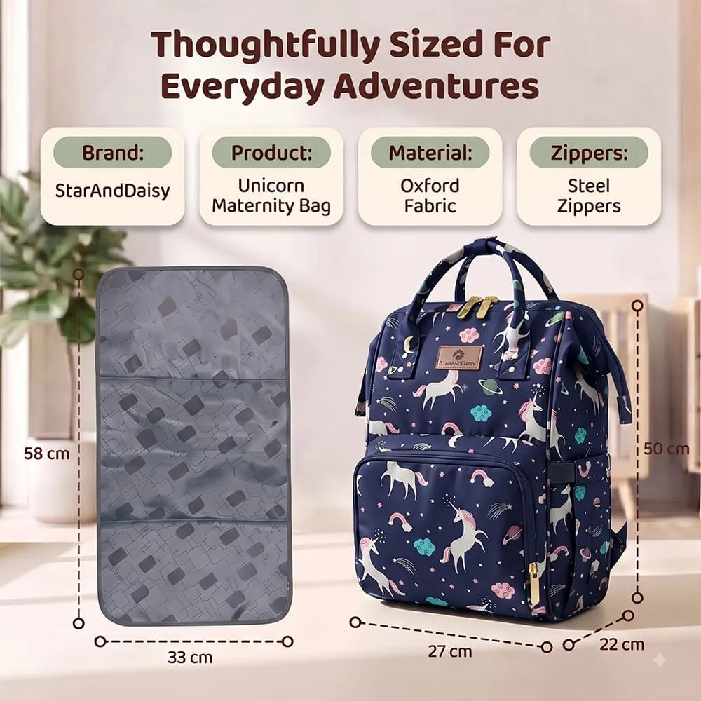 Unicorn diaper bag