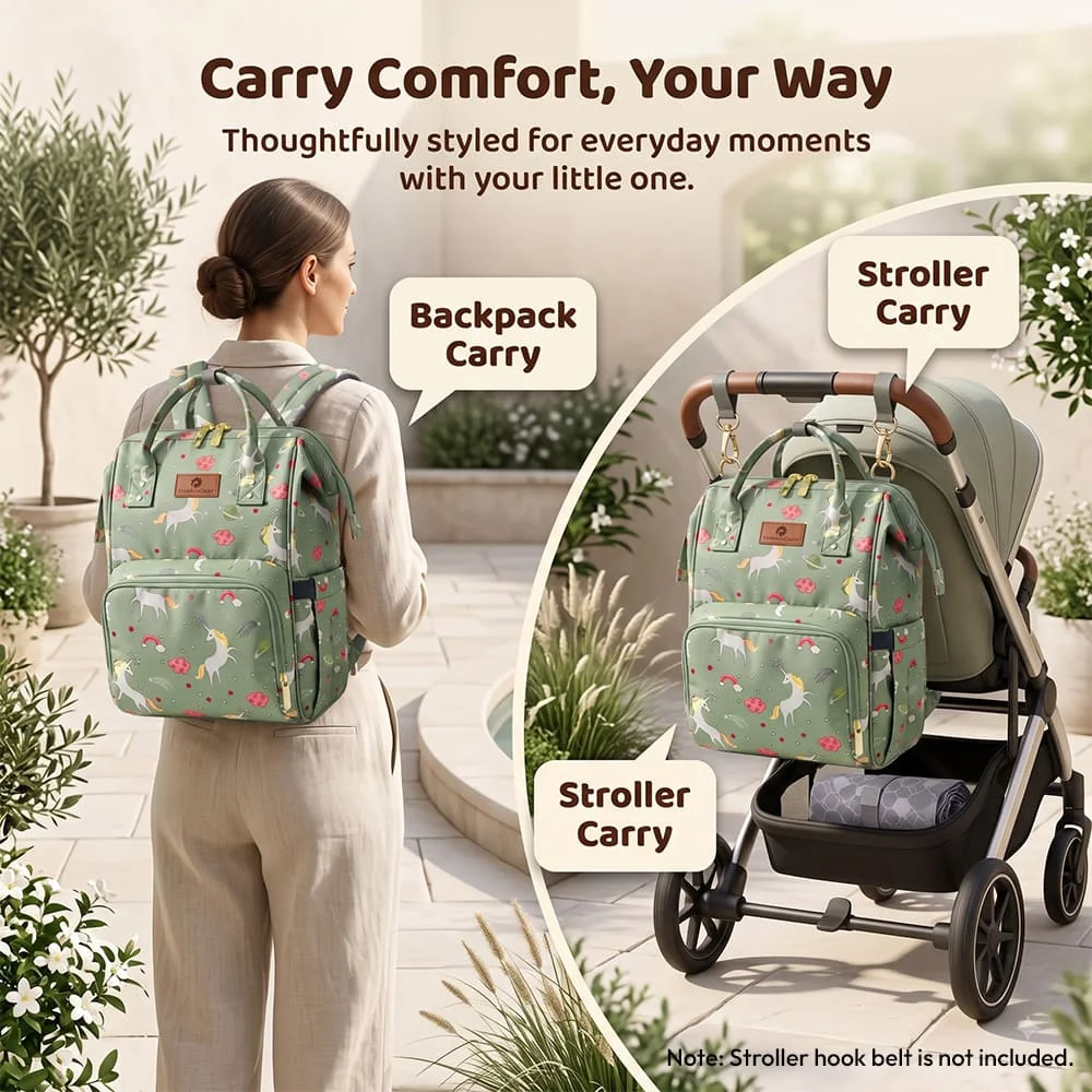 Unicorn diaper bag