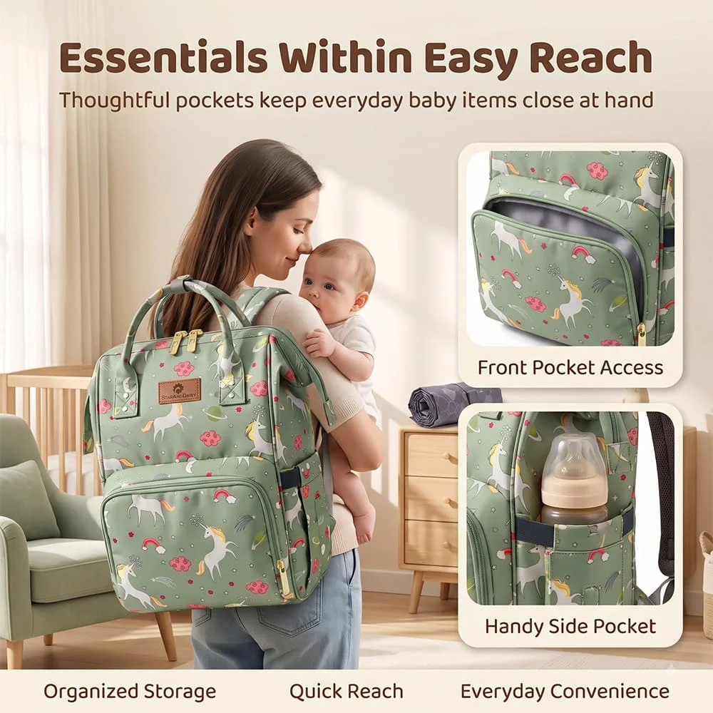 Unicorn diaper bag