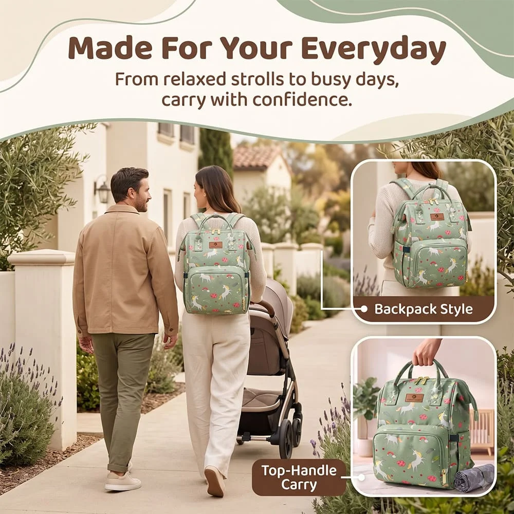 Unicorn diaper bag