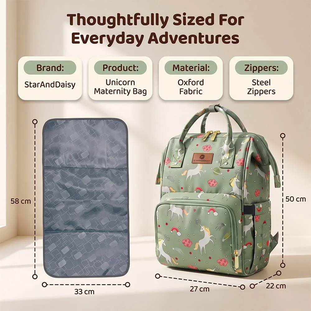 Unicorn diaper bag