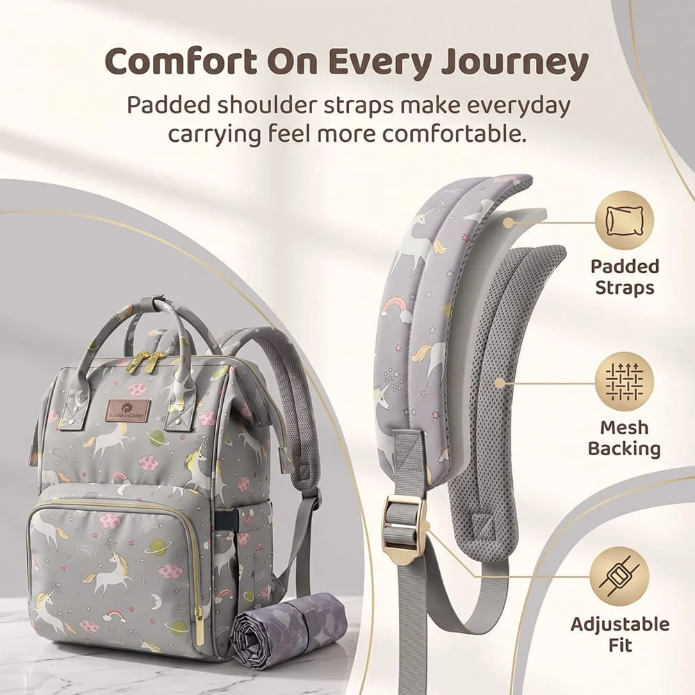 Unicorn diaper bag