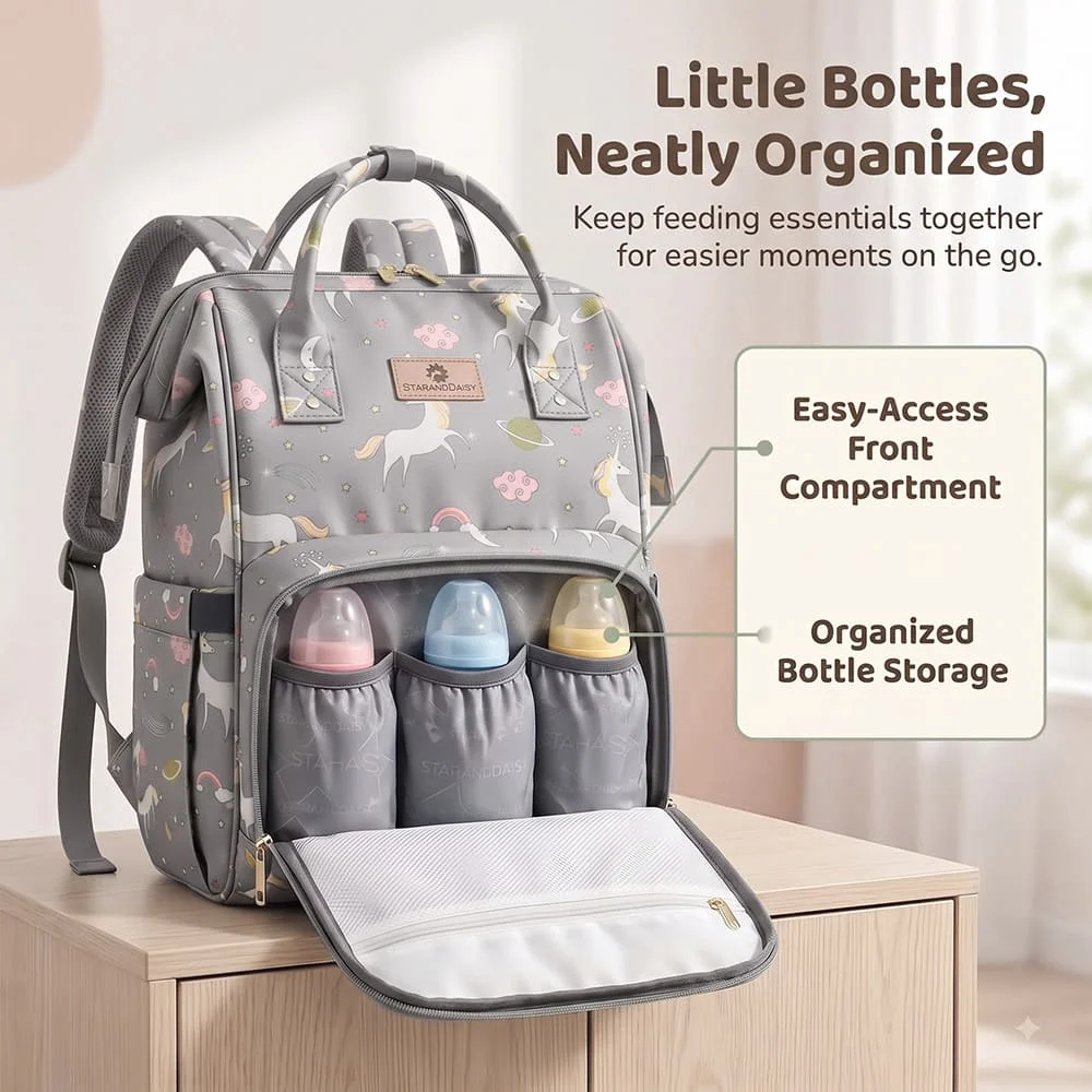 Unicorn diaper bag