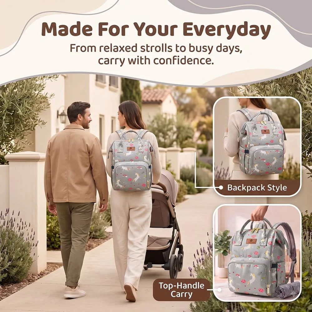 Unicorn diaper bag
