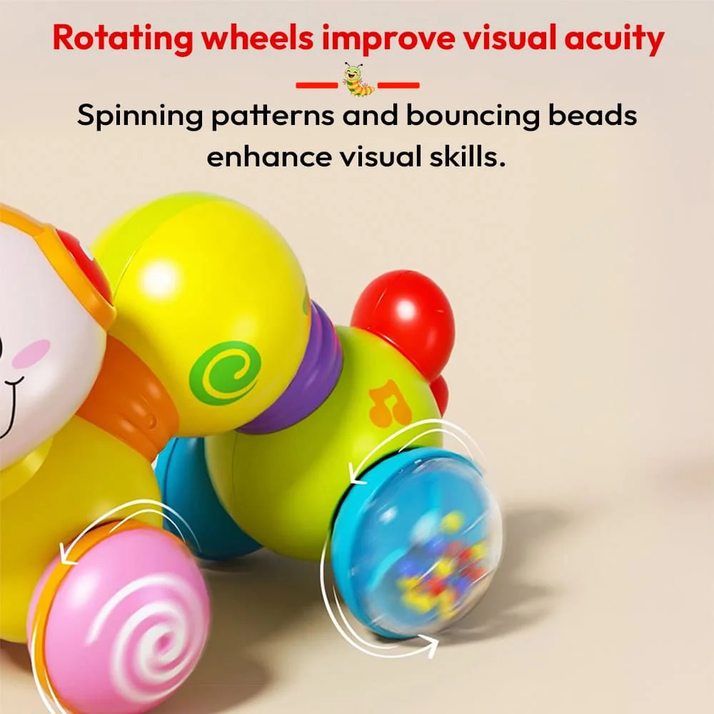 Wiggli toy rotaional wheel