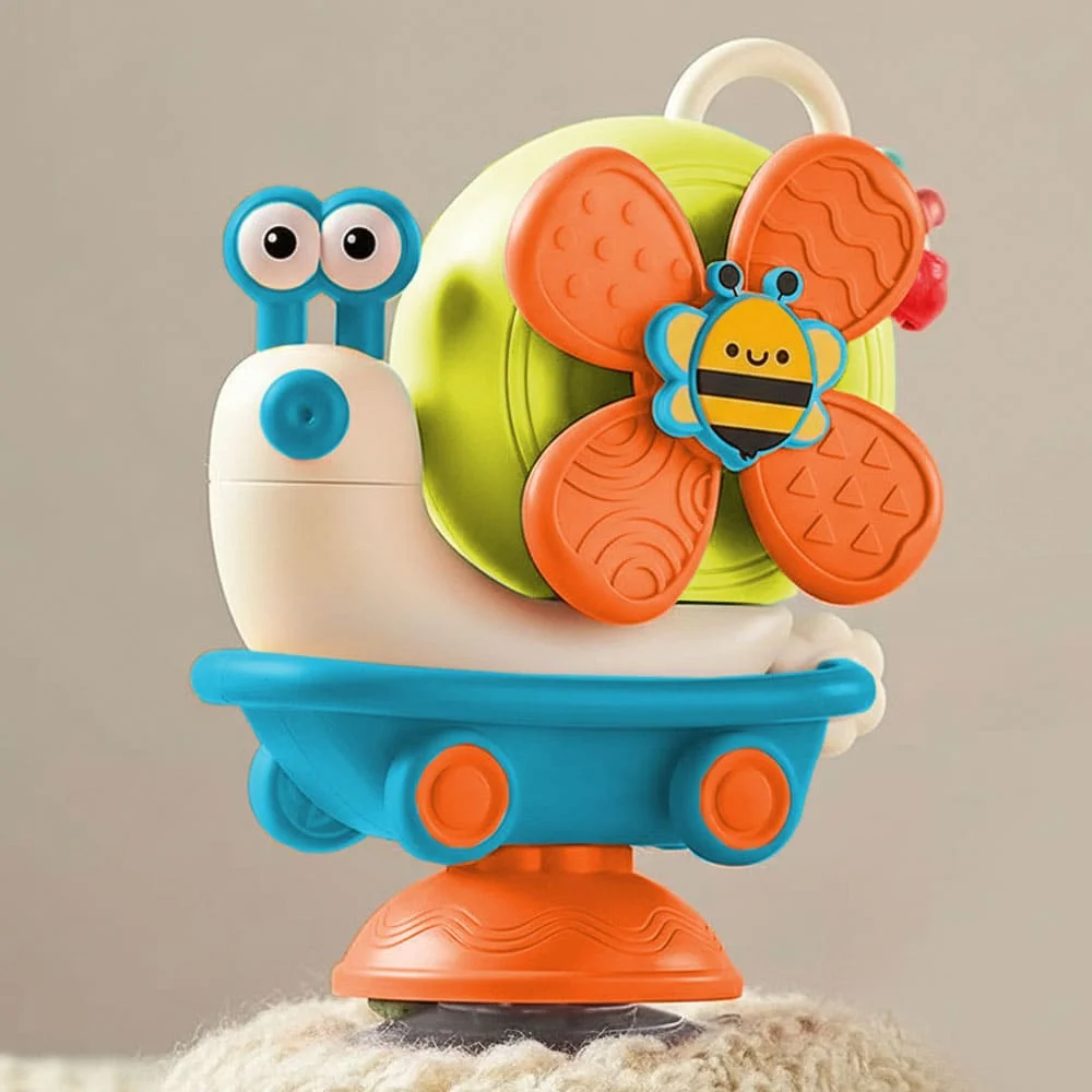Windmill Snail Toy Orange