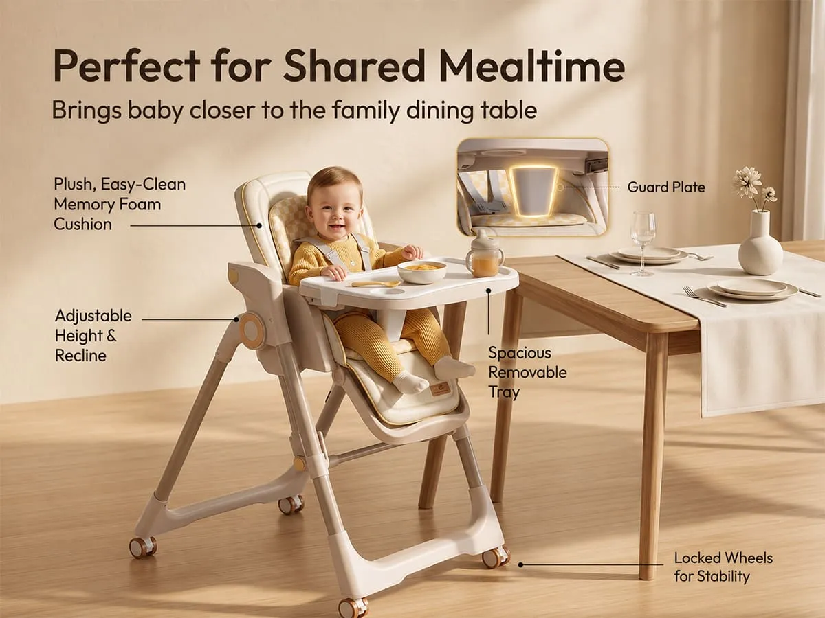Automatic Cradle Cum Baby Feeding Chair