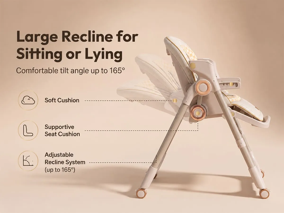 Automatic Cradle Cum Baby Feeding Chair