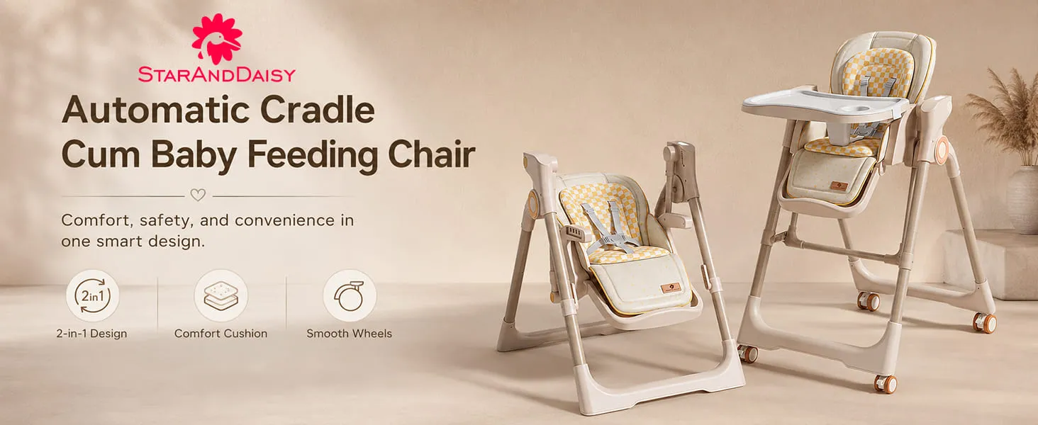 Automatic Cradle Cum Baby Feeding Chair