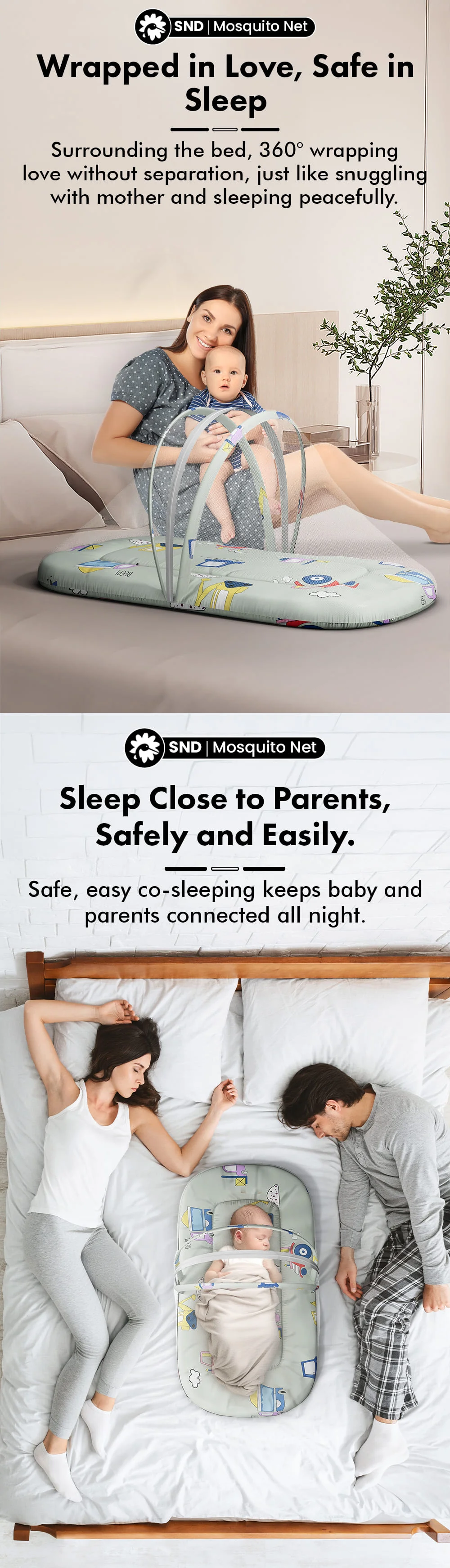 Bed Set with Mosquito Net