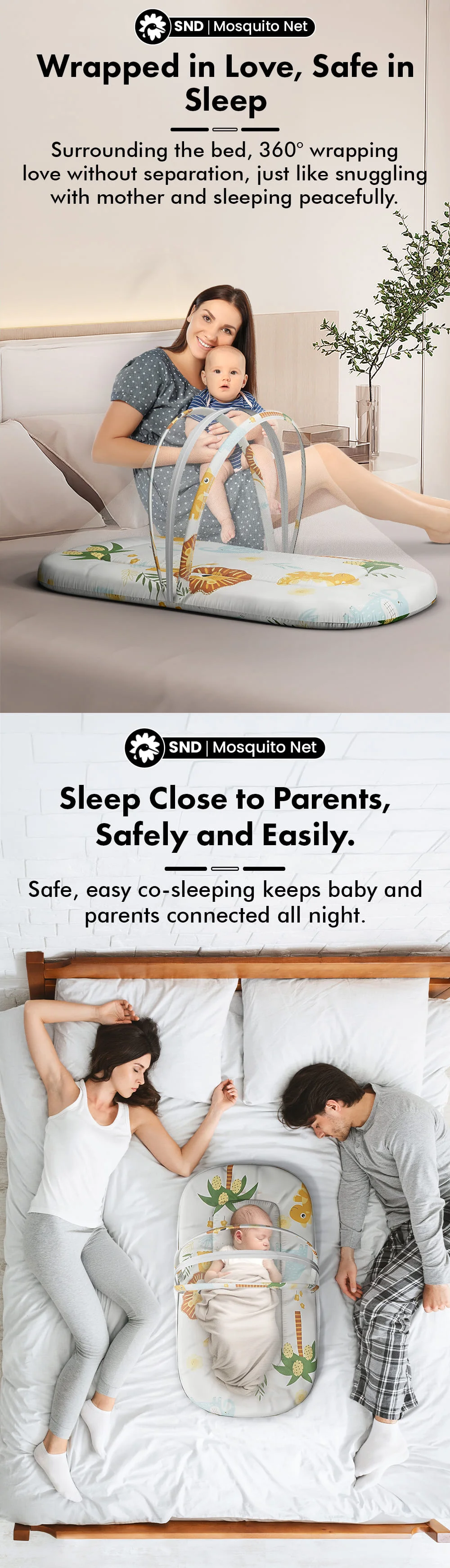 Bed Set with Mosquito Net