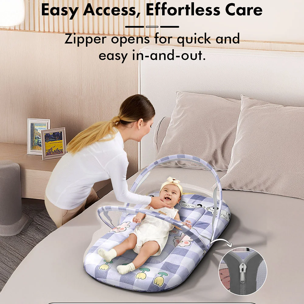 bedding set bunny print