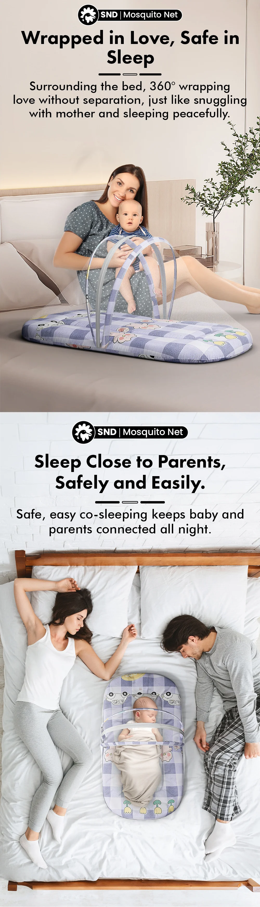 Bed Set with Mosquito Net