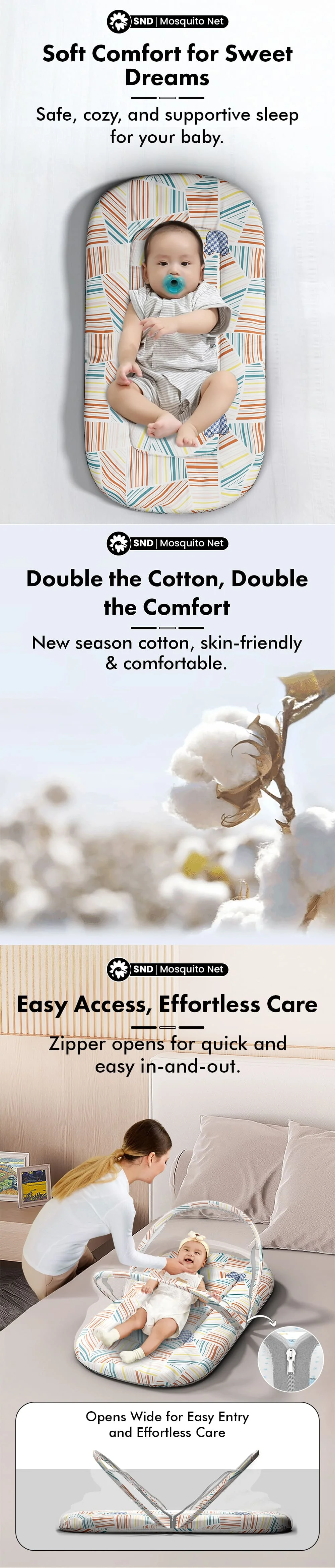 Bed Set with Mosquito Net