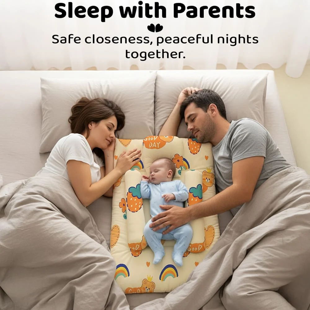 bedding set rainbow print