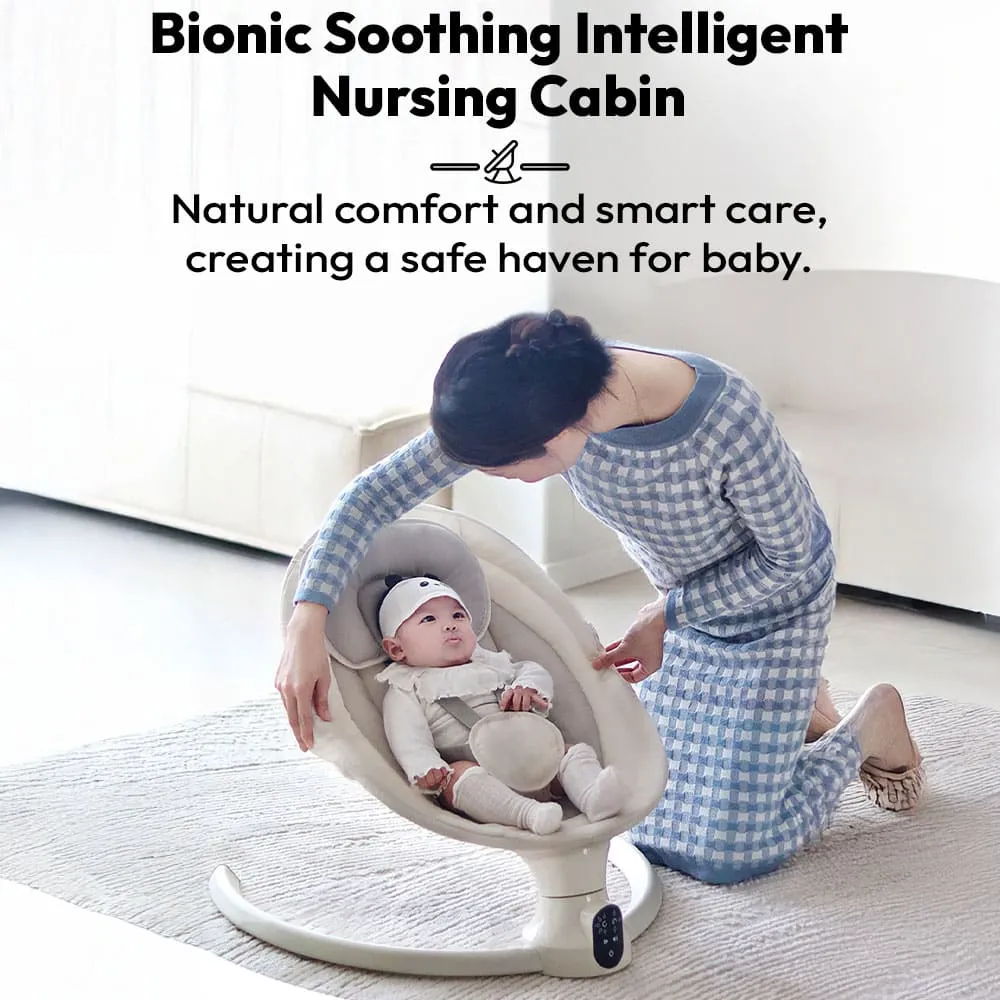 bionic soothing intelligent nursing cabin Multi-function Electric Swing Rocker