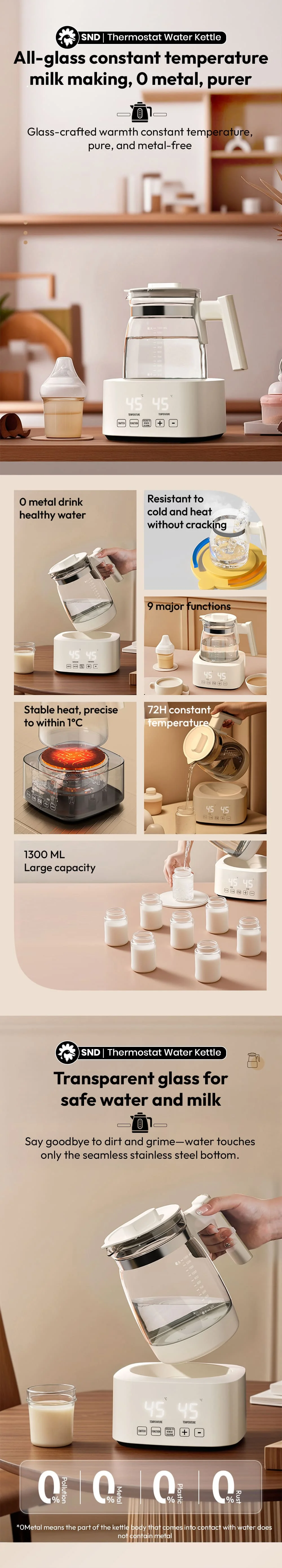 Thermostat Water Kettle