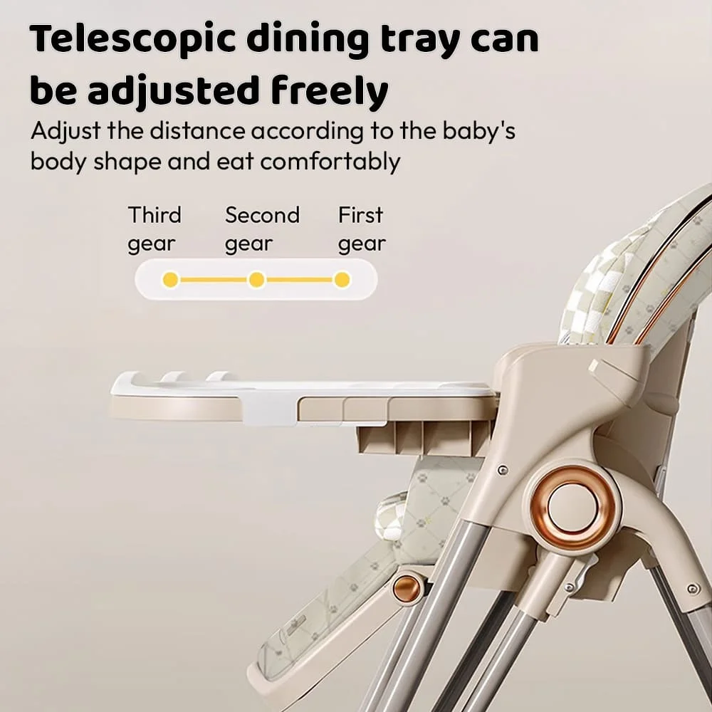 Automatic cradle cum High chair