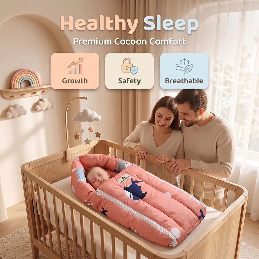 healthy sleep baby sleeping bag shark print
