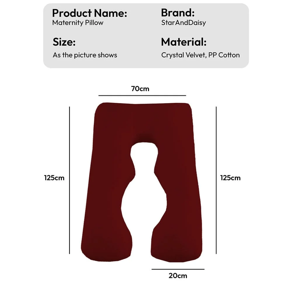 Pregnancy Pillow U Shape