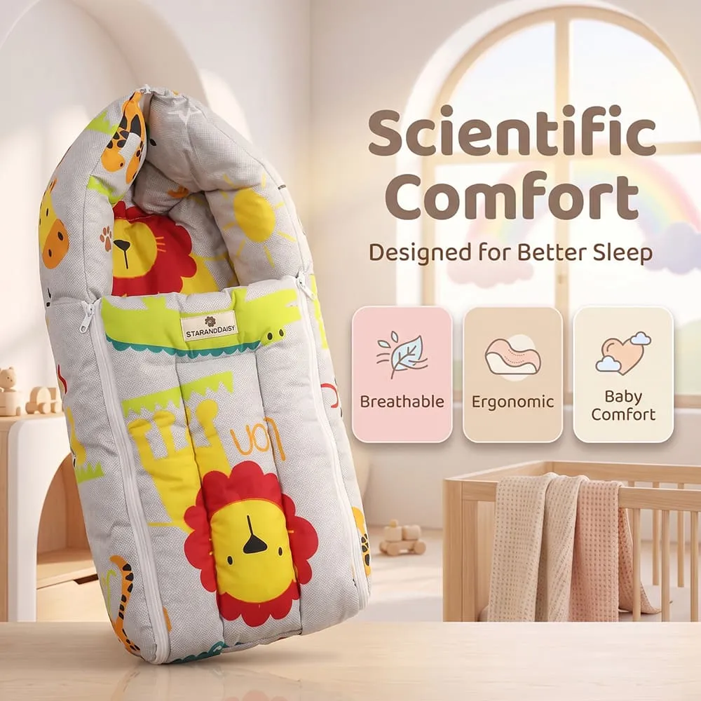 scientific comfort baby sleeping bag jungle print