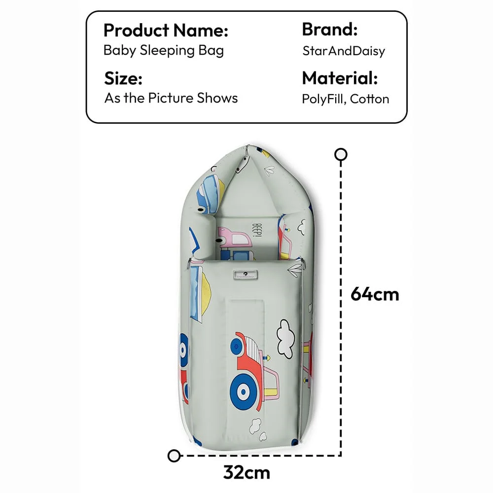 sleeping bag car print