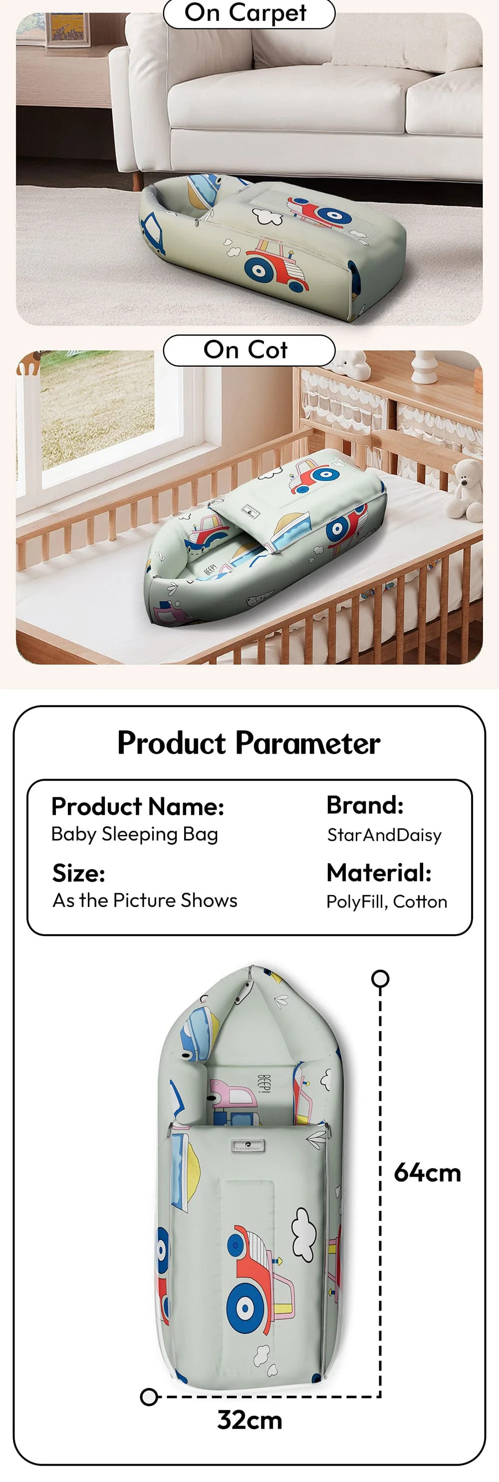 Bed Set with Mosquito Net