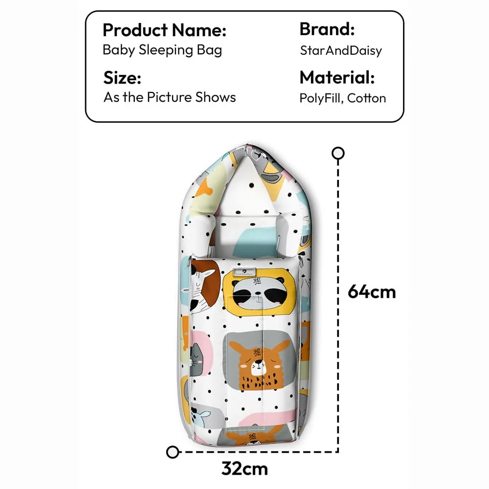 sleeping bag jungle print