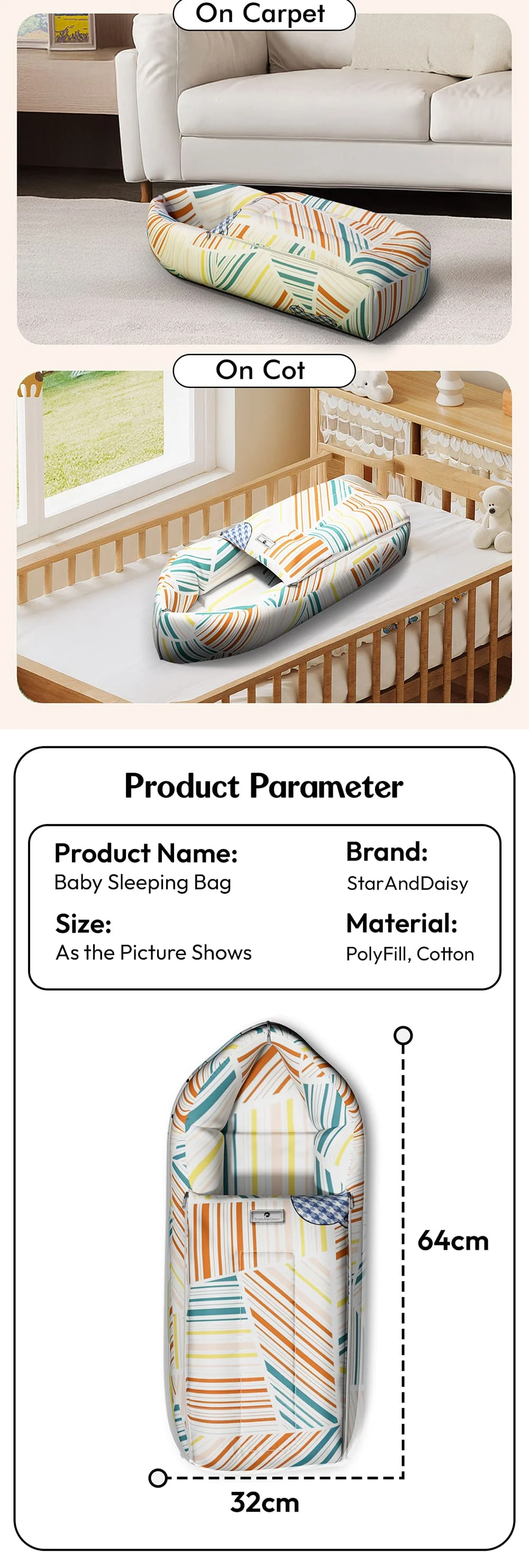 Sleeping Bag Checkprint